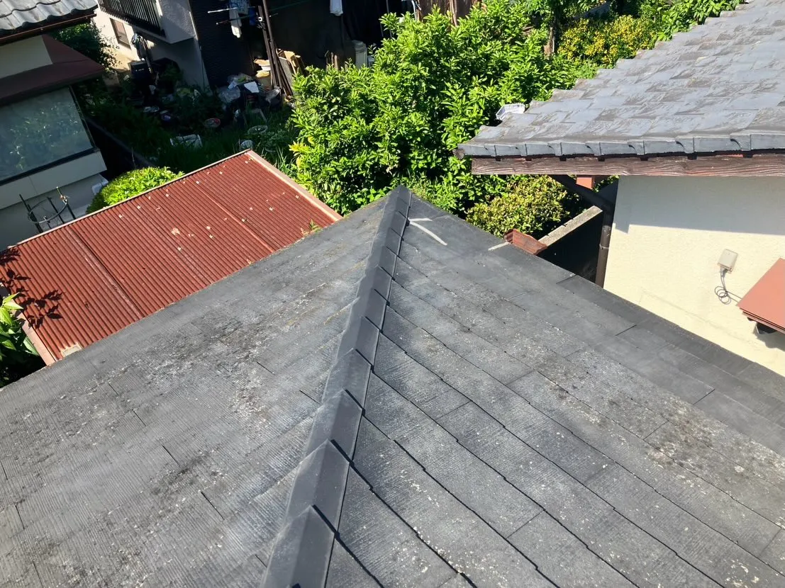 屋根コロニアル現地調査