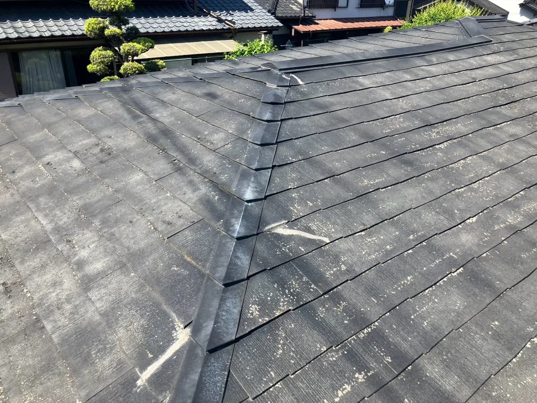 屋根コロニアル現地調査